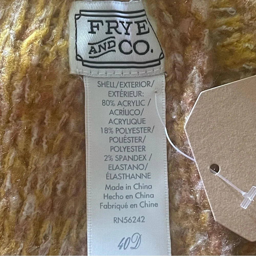 Frye & Co. Bark Infinity Scarf NWT OS